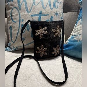 Cute Knit Crochet Crossbody Bag